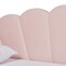Baxton Studio Timila Modern and Contemporary Light Pink Velvet Fabric Upholstered Queen Size Daybed 213-11552-ZORO - alternate 4